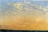 Evening 1824 by Caspar David Friedrich